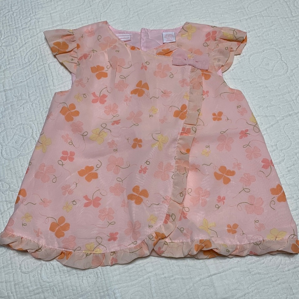 24m (4/$20) Summery Sheer Dress by First Impressions